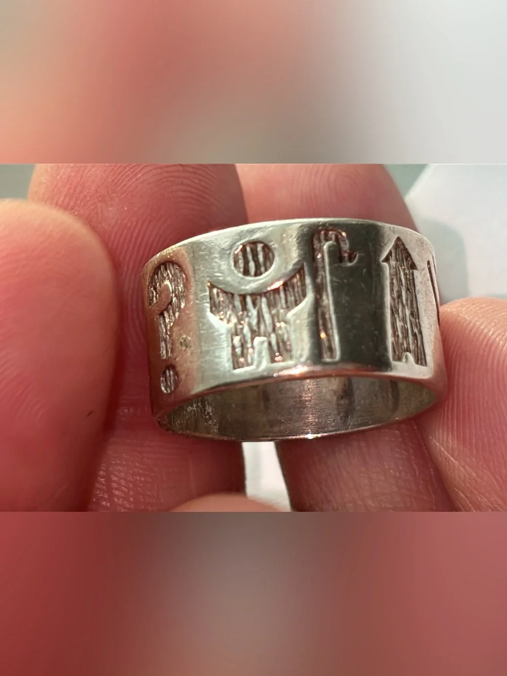 Sterling Silver Story Telling History of Ireland Band Ring